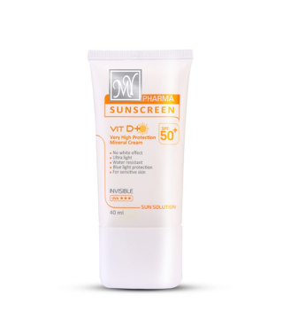 کرم ضد آفتاب SPF 50  سان سلوشن مينرال فارما 40ML - ماي